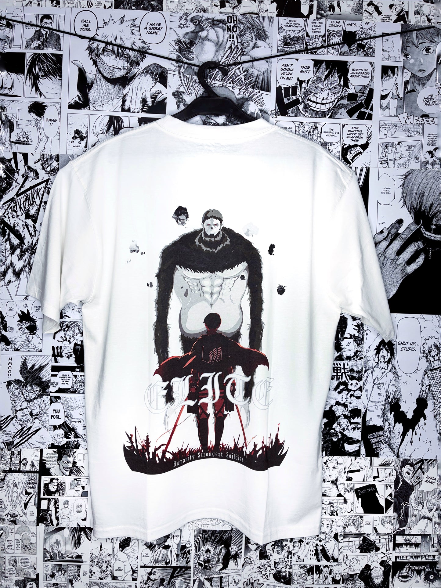 ELITE | Levi Vs Beast Titan AOT T-Shirt