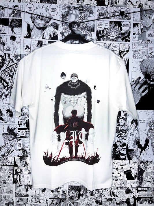 ELITE | Levi Vs Beast Titan AOT T-Shirt