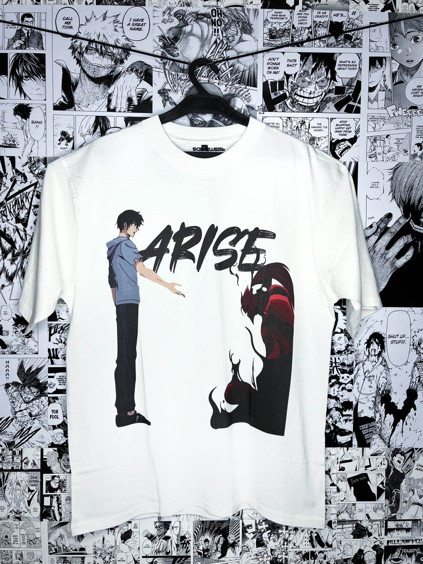 "Arise, Igris" – Solo Leveling  | Sung Jin-Woo Shadow Scene Tee